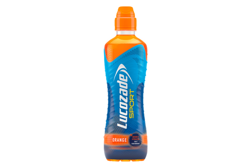 An image of Lucozade Sport - Orange Flavour Energy Drink - 500ml from Best Before Its Gone, we stock products near or past their best Before Date.