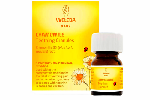 An image of Weleda Baby - Chamomile Teething Granules - 15g  from Best Before Its Gone, we stock products near or past their best Before Date.