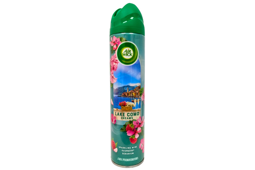 Air Wick - Lake Como Dreams - Sparkling Wine Raspberry Geranium Air Freshener - 300ml