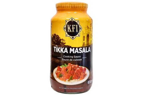 An image of KFI - Tikka Masala Cooking Sauce - 650ml from Best Before Its Gone, we stock products near or past their best Before Date.