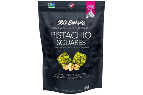 An image of 180° Snacks - Pistachio Squares - 454g from Best Before Its Gone, we stock products near or past their best Before Date.