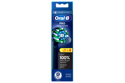 An image of Oral-B - Pro Cross Action - Replacement Toothbrush Heads - 8 Brush Heads from Best Before Its Gone, we stock products near or past their best Before Date.