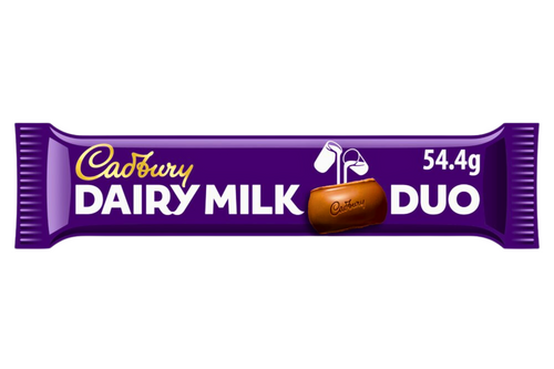 An image of Cadbury - Dairy Milk - Duo Chocolate Bars - 54.4g from Best Before Its Gone, we stock products near or past their best Before Date.