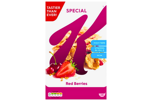 An image of Kellogg's - Special K - Red Berries Cereal Flakes - 500g from Best Before Its Gone, we stock products near or past their best Before Date.