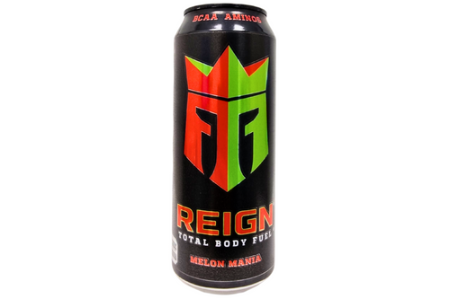 An image of Reign - Total Body Fuel - Melon Mania Flavoured Drink - 500ml from Best Before Its Gone, we stock products near or past their best Before Date.