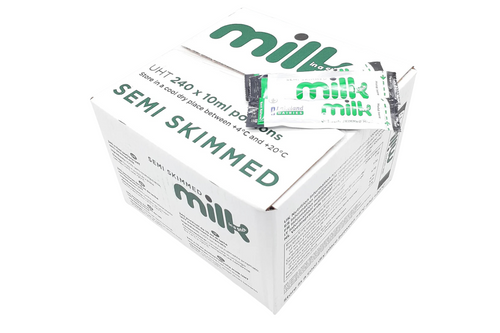 An image of Lakeland Daries - Semi Skimmed Milk Sticks - 240 x 10ml from Best Before Its Gone, we stock products near or past their best Before Date.