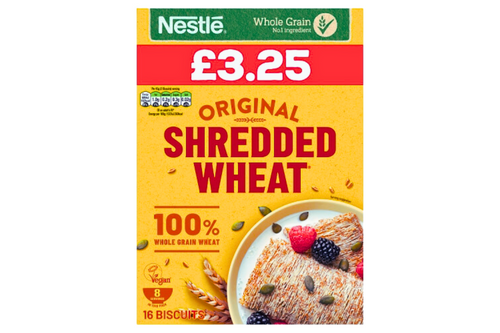 An image of Nestle - Shredded Wheat - Original - 16 Biscuits from Best Before Its Gone, we stock products near or past their best Before Date.