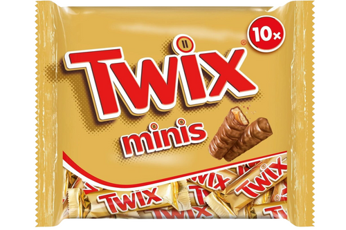 An image of Twix - 10 x Minis - 227g  from Best Before Its Gone, we stock products near or past their best Before Date.