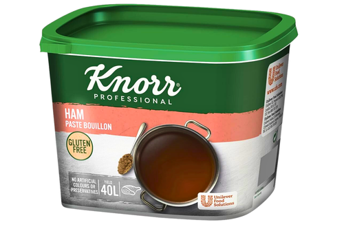 An image of Knorr Professional - Ham Paste Bouillon - 1kg  from Best Before Its Gone, we stock products near or past their best Before Date.