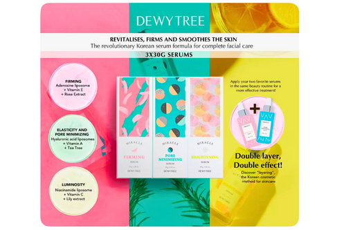 An image of Dewytree - Facial Serum - 3 x 30g from Best Before Its Gone, we stock products near or past their best Before Date.