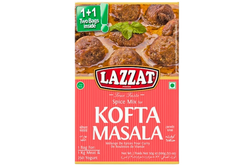 An image of Lazzat Foods - Spice Mix for  Kofta Masala - 100g from Best Before Its Gone, we stock products near or past their best Before Date.