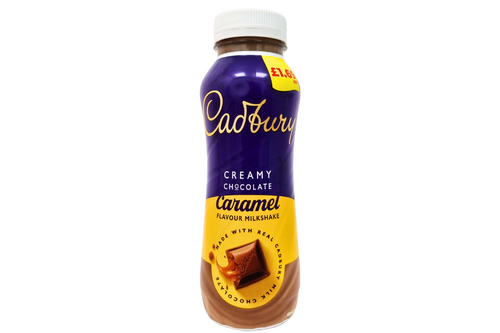 Cadbury - Creamy Chocolate Caramel Flavour Milkshake - 250ml