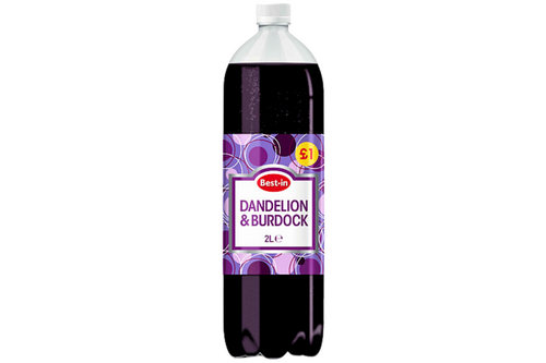An image of Best-In - Dandelion &amp; Burdock Carbonated Drink - 2ltr. from Best Before Its Gone, we stock products near or past their best Before Date.