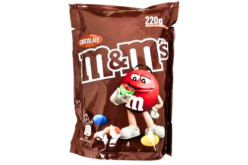An image of M&amp;M's - Chocolate - 220g from Best Before Its Gone, we stock products near or past their best Before Date.