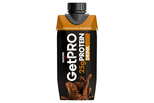 An image of Danone - GetPro - 25g Protein Drink - Chocolate Flavour - 330ml from Best Before Its Gone, we stock products near or past their best Before Date.