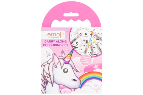 emoji - Carry Along Colouring Set