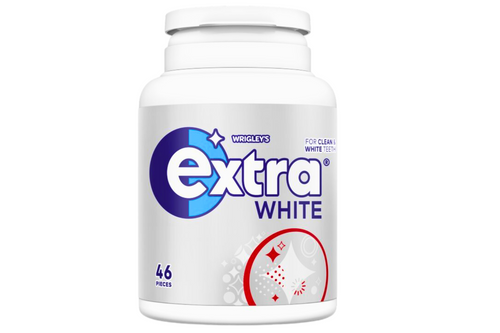 An image of Wrigley's - Extra White - Sugarfree Chewing Gum - 46 Pieces from Best Before Its Gone, we stock products near or past their best Before Date.