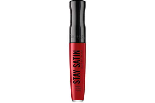 An image of Rimmel London - Stay Satin Liquid Lip Colour - 500 Redical - 5.5ml from Best Before Its Gone, we stock products near or past their best Before Date.