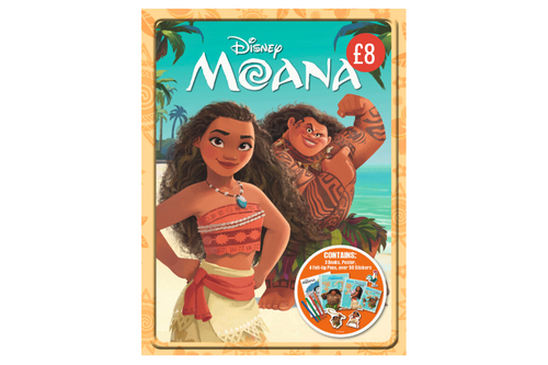 An image of Disney - Moana - Acitiviy Tin (Books, Felt Tips Pens, Poster &amp; Stickers) from Best Before Its Gone, we stock products near or past their best Before Date.
