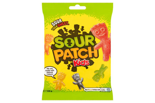 An image of Sour Patch Kids - 130g from Best Before Its Gone, we stock products near or past their best Before Date.