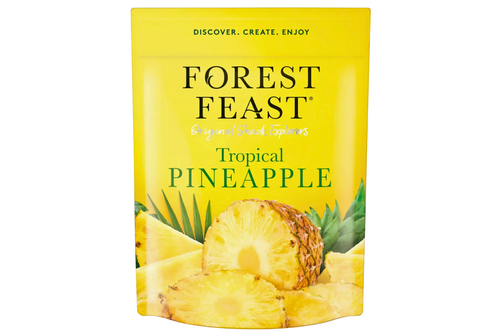 An image of Forest Feast - Tropical Dried Pineapple - Vegan - 550g from Best Before Its Gone, we stock products near or past their best Before Date.
