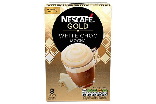 Nescafe Gold - White Choc Mocha - 8 x 19g