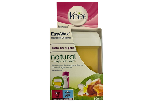 An image of Veet - Easy Wax - Roll On Refill - 50ml from Best Before Its Gone, we stock products near or past their best Before Date.
