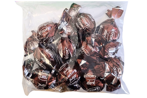 An image of Witor's - Italian Taste - Bag of Dark Chocolate Pralines with Cocoa Cream &amp; Cereals Truffles x 10 from Best Before Its Gone, we stock products near or past their best Before Date.