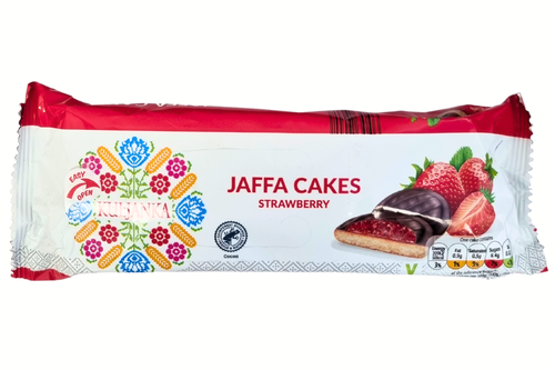 An image of Kuljanka - Jaffa Cakes - Strawberry Flavour - 150g from Best Before Its Gone, we stock products near or past their best Before Date.