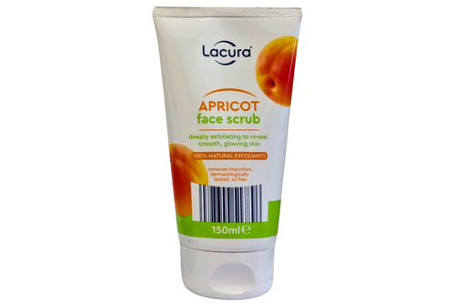 An image of Lacura - Apricot Face Scrub - 150ml from Best Before Its Gone, we stock products near or past their best Before Date.