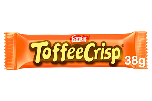 An image of Nestle - Toffee Crisp Chocolate Bar - 38g. from Best Before Its Gone, we stock products near or past their best Before Date.
