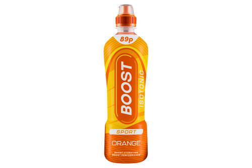 An image of Boost - Isotonic Sport Drink - Orange Flavour - 500ml. from Best Before Its Gone, we stock products near or past their best Before Date.