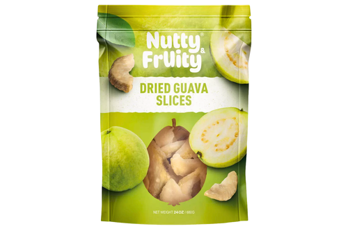 An image of Nutty &amp; Fruity - Dried Guava Slices - 680g from Best Before Its Gone, we stock products near or past their best Before Date.