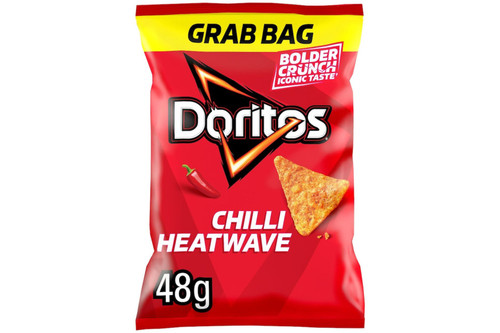 An image of Doritos - Chilli Heatwave - 48g  from Best Before Its Gone, we stock products near or past their best Before Date.