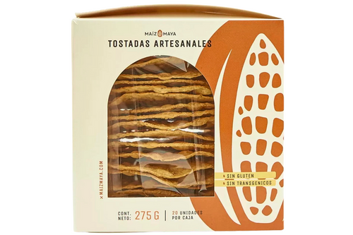 An image of Maiz Maya - Tostadas Crispy Corn Tostadas - 275g from Best Before Its Gone, we stock products near or past their best Before Date.