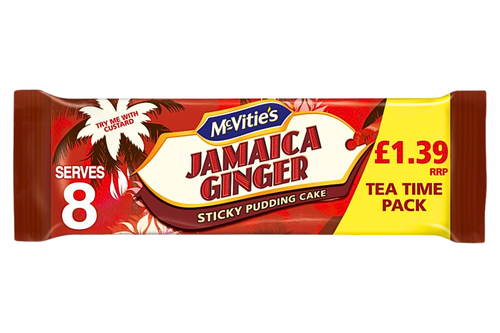 An image of McVitie's - Jamaica Ginger Sticky Pudding Cake - 206g. from Best Before Its Gone, we stock products near or past their best Before Date.