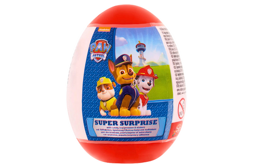 An image of Paw Patrol - Super Surprise Egg - 10g (Various Designs) from Best Before Its Gone, we stock products near or past their best Before Date.