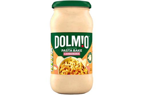An image of Dolmio - Sauce For Pasta Bake - Carbonara - 430g from Best Before Its Gone, we stock products near or past their best Before Date.
