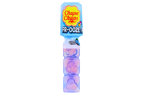 An image of Chupa Chups - Fr-ooze Pop - Fruit Flavoured Lollipop with Candy Gel - Vegan - 26g (Various Flav from Best Before Its Gone, we stock products near or past their best Before Date.