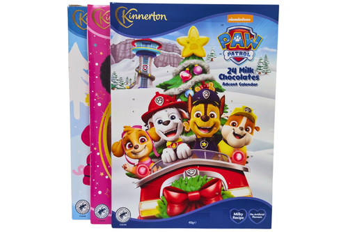 An image of Kinnerton - Advent Calendar Bundle - 3 Pack (Packs May Vary) from Best Before Its Gone, we stock products near or past their best Before Date.