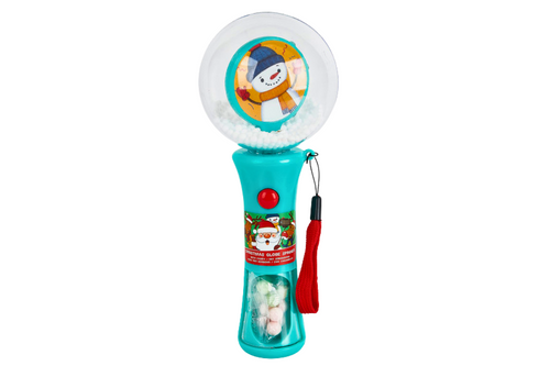 An image of Christmas Globe Spinner with Candy (Various Designs) from Best Before Its Gone, we stock products near or past their best Before Date.