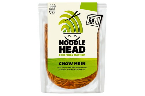 An image of Noodlehead - Stir Fried Mayhem - Chow Mein Stir Fried Noodles - 200g from Best Before Its Gone, we stock products near or past their best Before Date.