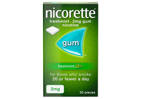 An image of Nicorette - Freshmint - 2mg Gum - 30 Pieces  from Best Before Its Gone, we stock products near or past their best Before Date.