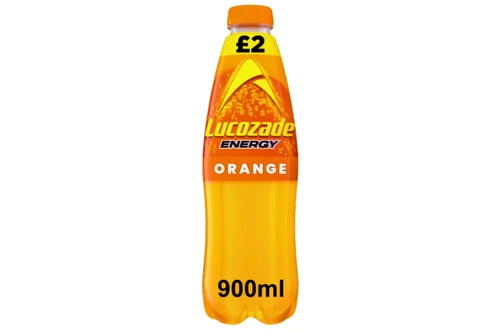 An image of Lucozade Energy - Orange Drink - 900ml from Best Before Its Gone, we stock products near or past their best Before Date.
