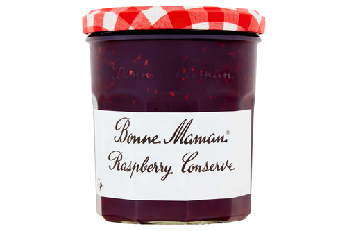 An image of Bonne Maman - Raspberry Conserve - 370g from Best Before Its Gone, we stock products near or past their best Before Date.
