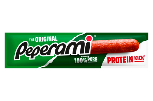 An image of Peperami - The Original - Smoked Pork Salami Sausage - 20g from Best Before Its Gone, we stock products near or past their best Before Date.