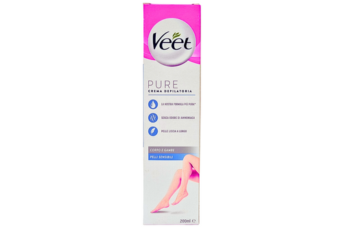 An image of Veet - Hair Removal Cream - Body &amp; Legs - Sensitive Skin - 200ml from Best Before Its Gone, we stock products near or past their best Before Date.