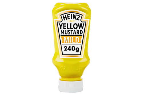 An image of Heinz - Yellow Mustard - New York Deli Style - Mild - 445g  from Best Before Its Gone, we stock products near or past their best Before Date.
