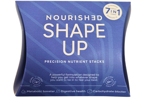 An image of Nourished - Shape Up - Precision Nutrient Stacks - Vegan - 1 Gummy from Best Before Its Gone, we stock products near or past their best Before Date.