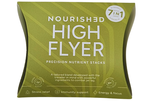 An image of Nourished - High Flyer - Precision Nutrient Stacks - Vegan - 1 Gummy from Best Before Its Gone, we stock products near or past their best Before Date.